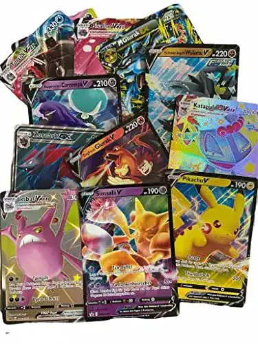 Pokémon-Karten Generisch Pokemon XXL Karten Deutsch 2er-Pack