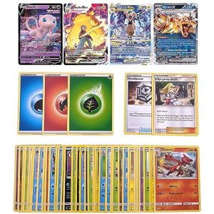 Pokémon-Vmax-Karten GECO Pokemon Karten Deutsch, individuell