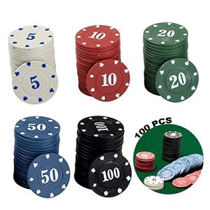Pokerchips LLUIUCA Poker Chips Für Party Poker Roulette Casino