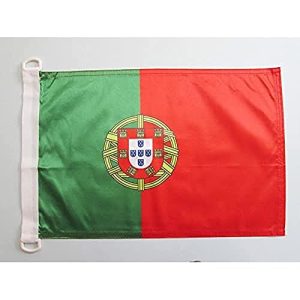 Portugal-Flagge AZ FLAG BOOTFLAGGE Portugal 45x30cm