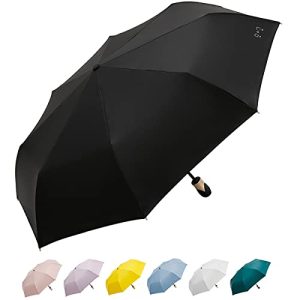 Regenschirm mit UV-Schutz SWEETIME Kompakter Sturmfest