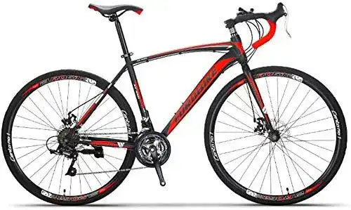 Rennrad (Stahlrahmen) LJXiioo 700C Rennrad City Pendlerfahrrad