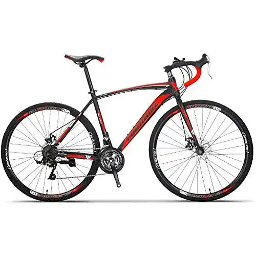 Rennrad (Stahlrahmen) LJXiioo 700C Rennrad City Pendlerfahrrad