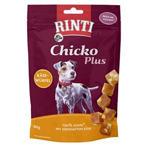 Rinti-Leckerli Rinti Chicko Plus Käsewürfel mit Huhn 12x80g