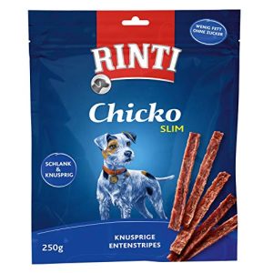 Rinti-Leckerli Rinti Extra Chicko Slim Ente Vorratspack, 3er Pack