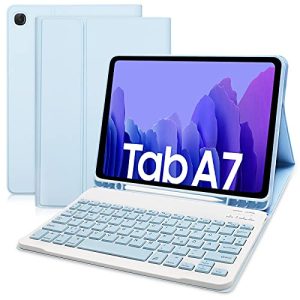 Samsung-Tab-A7-Hülle mit Tastatur Hofsos Hülle mit Tastatur