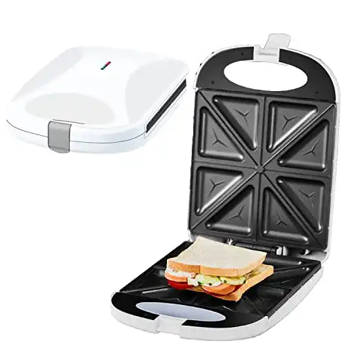 Sandwichmaker-4er CAMRY XXL 4er Sandwichmaker | Edelstahl