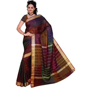 Sari Trendofindia Bollywood Kleid Regenbogen Bunt