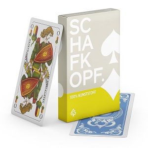 Schafkopfkarten TS Spielkarten Schafkopf Karten 100% Kunststoff