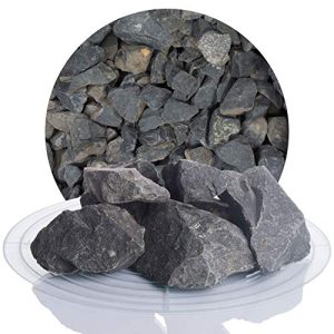 Slate quarry chic mineral basalt gabion stones anthracite