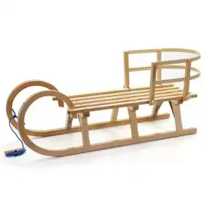 Schlitten mit Lehne