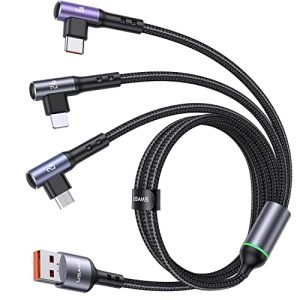 Schnellladekabel wiredge 66W Multi USB Kabel, 3 in 1 Multi