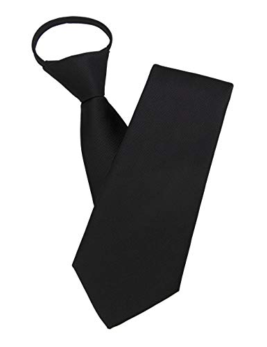 Die beste schwarze krawatte jemygins herren reissverschlusskrawatte Bestsleller kaufen