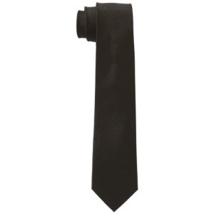 Schwarze Krawatte Seidensticker Herren Krawatte – Seidenkrawatte