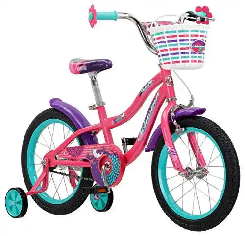 Schwinn-Fahrrad Schwinn Jasmine Girls Bike with Training Wheels