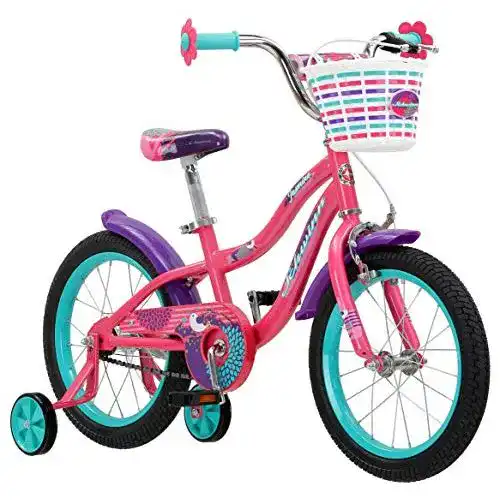 Schwinn-Fahrrad Schwinn Jasmine Girls Bike with Training Wheels