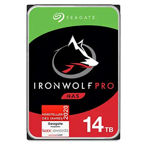 Seagate-NAS-HDD Seagate IronWolf Pro 14 TB HDD, NAS intern