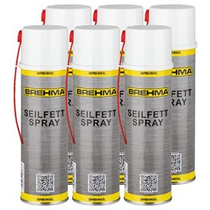 Seilfett BREHMA 6X Spray 500ml Fettspray Sprühfett Kettenspray