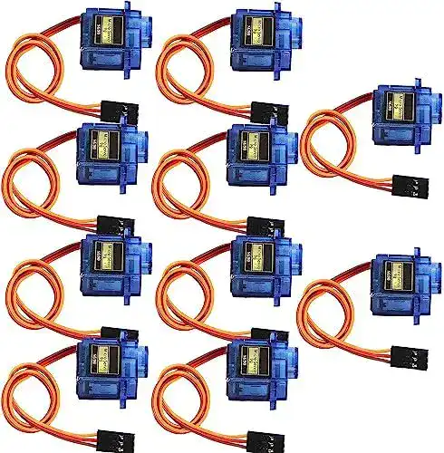 SG90-Servo ALLOMN 10 STÜCKE Micro Servo Flugzeug Servo