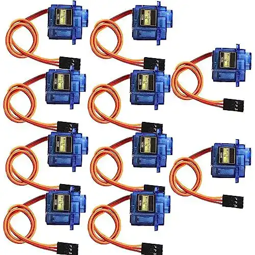 SG90-Servo ALLOMN 10 STÜCKE Micro Servo Flugzeug Servo