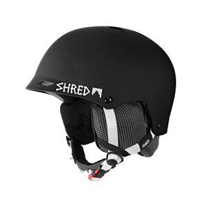 Shred-Skihelm Shred Helm Half Brain Clarity, Black, XS/S(M-)