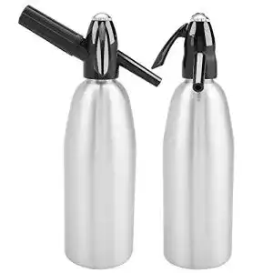 Soda-Siphon Weikeya Alu-Soda-Flasche, robust 1L