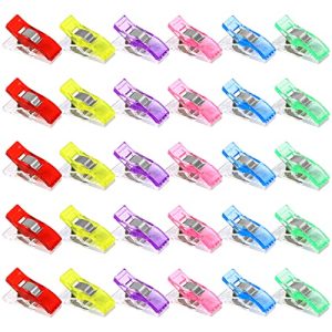 Fabric clips Redamancy 30 pieces, 27 x 10 mm sewing clips