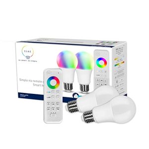 Tageslicht-Glühbirne tint 2er-Set Smarte LED-Birnen E27 +