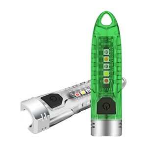 Taschenlampe-Schlüsselanhänger BORUIT V1 Mini Taschenlampe