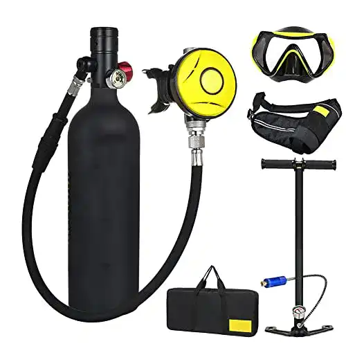 Tauchflasche AUNLPB Scuba Tank Sauerstoffflasche Tauchen Scuba