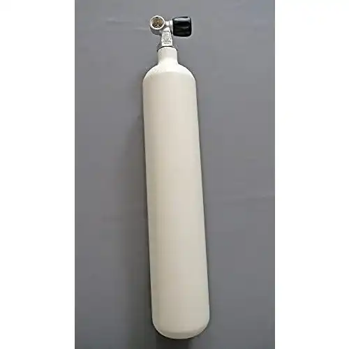Tauchflasche High Tech Diving 3 Liter 232bar komplett mit Ventil