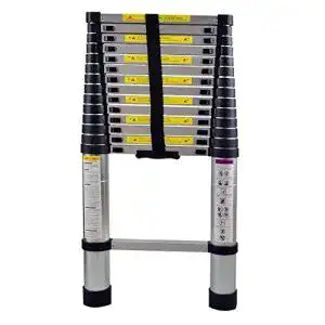 Teleskopleiter 4 Meter MCTECH ® Aluminium Teleskopleiter