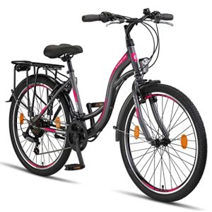 Tiefeinsteiger-Fahrrad Licorne Bike Stella Premium City Bike