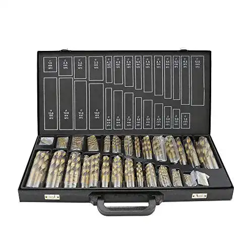Titan-Bohrer VINGO 230 Teiliges Metallbohrer Set 1-13mm Spiral