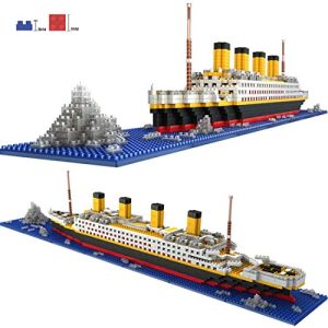Titanic-Modell Yavso Titanic Baustein Modell, 1860 Teiles Titanic