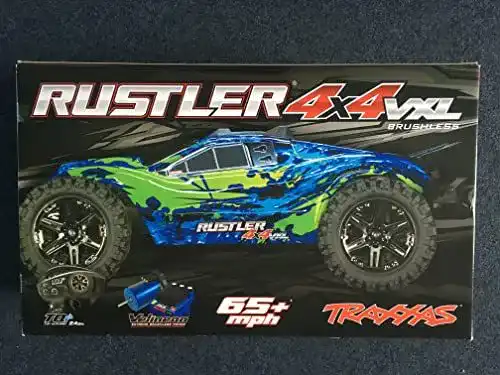 Traxxas TRAXXAS 67076-4 Rustler 4×4 BRUSHLESS Stadium Truck