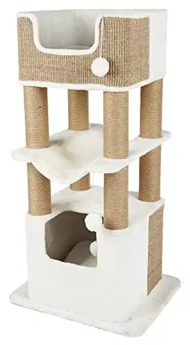 Trixie-Kratzbaum TRIXIE stabiler Katzenbaum im Boho-Design