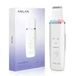 Ultraschallpeelinggerät ANLAN Skin Scrubber Rote und blaue