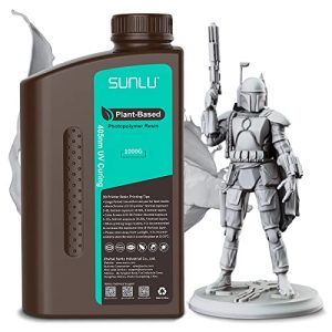 UV-Resin SUNLU 3D Drucker Plant Based Resin, 1KG 405nm UV