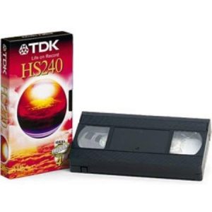 Videokassetten TDK VHS Videokassette HS-240 (240 min Laufzeit)