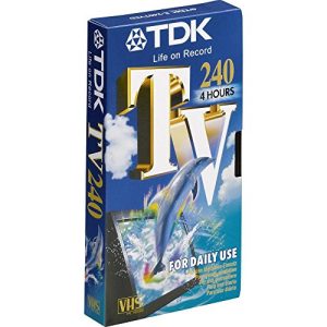 Videokassetten TDK VHS Videokassette TV-240 (240 min Laufzeit)