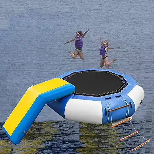 Wassertrampolin WING Aufblasbares Splash, Für Wassersport