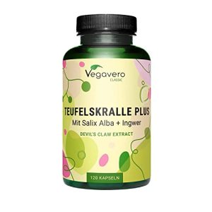 Weidenrinde-Kapseln Vegavero TEUFELSKRALLE Kapseln ® 1100 mg