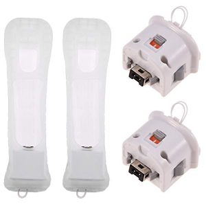 Wii Motion Plus Adapter Zerone 2 PCS Motion Plus Adapter