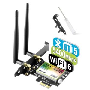 WLAN-Bluetooth-Karte Ubit WiFi Karte 5374 Mbit/s PCIe