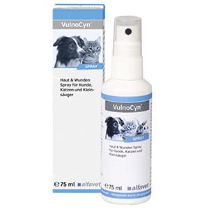Wundspray für Hunde Alfavet VulnoCyn Spray, Katzen u. Kleintiere