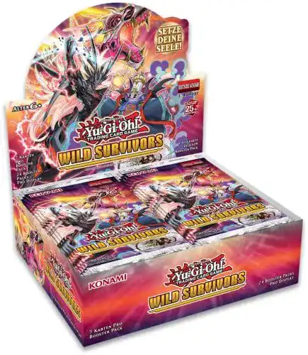 Yugioh-Booster Arkero-G YuGiOh! Wild Survivors Booster Display