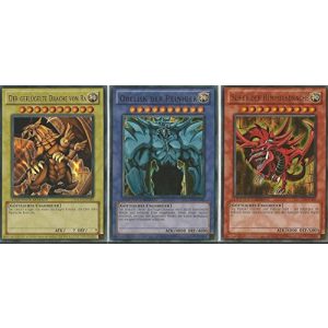 Yugioh-Karten KONAMI Yu-Gi-O Egyptian Gods Cards Komplettset