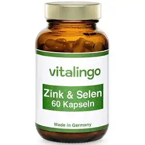 Zink-Selen-Kapseln vitalingo Zink und Selen Kapseln 60 Kapseln