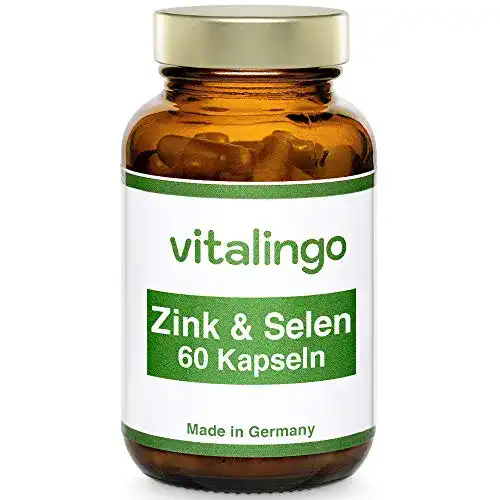 Zink-Selen-Kapseln vitalingo Zink und Selen Kapseln 60 Kapseln